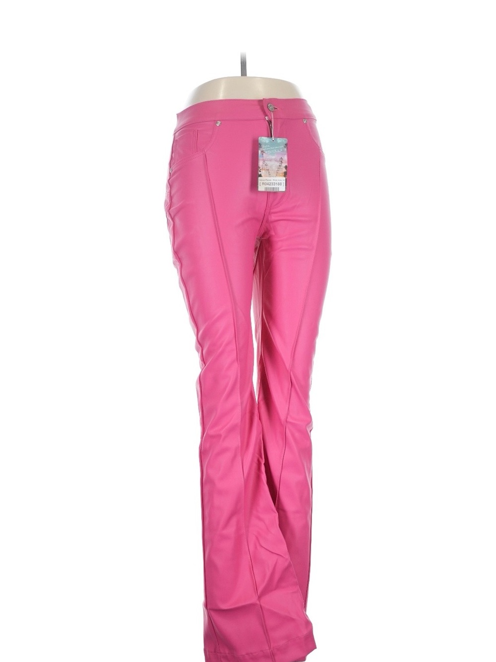 REVICE Hot Pink Bootcut Stretch Pants